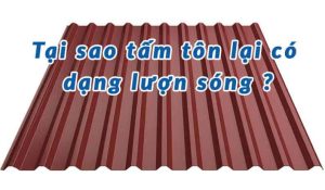 Làm mái tôn tại Hà Nội với tôn lượn sóng