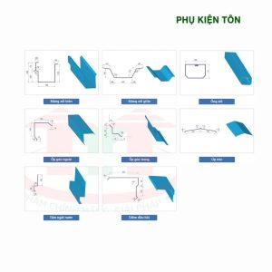 Làm mái tôn tại Hà Nội - Phụ kiện mái tôn