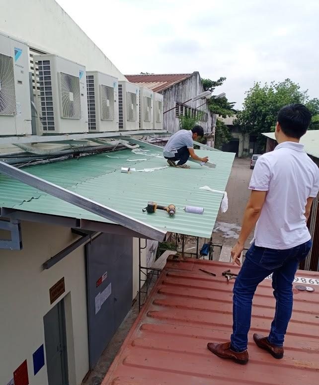 Thi công lắp đặt mái tôn Hà Nội đem - Dịch vụ chất lượng cao